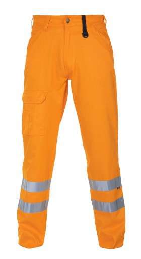 044458 Hydrowear Summer Trouser Auxerre EN471 RWS(Orange or Yellow)